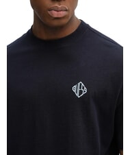 GUESS DIAMANTE LOGO Luźna koszulka z kr&oacute;tkim rękawem inteligentnyniebieski - Koszulki męskie - 3