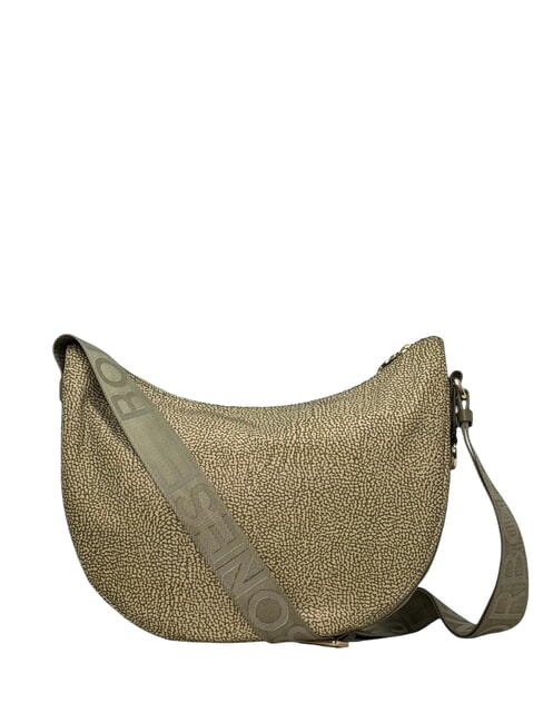 LUNA BAG MIDDLE ECO LINE Torba na ramię oliwka - Torby damskie