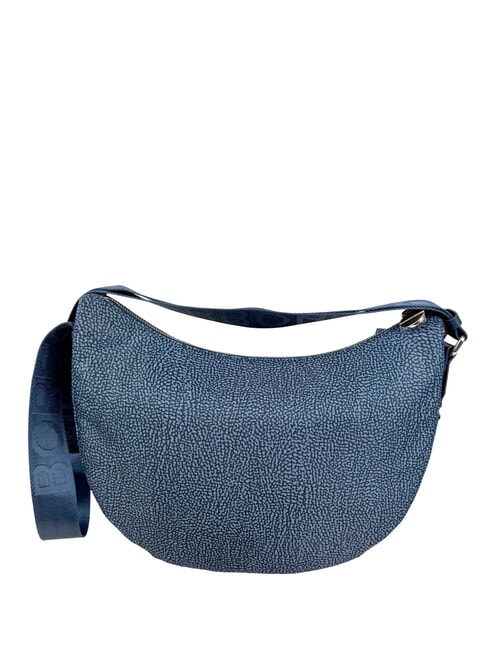 LUNA BAG MIDDLE ECO LINE Torba na ramię niebieski lapis - Torby damskie