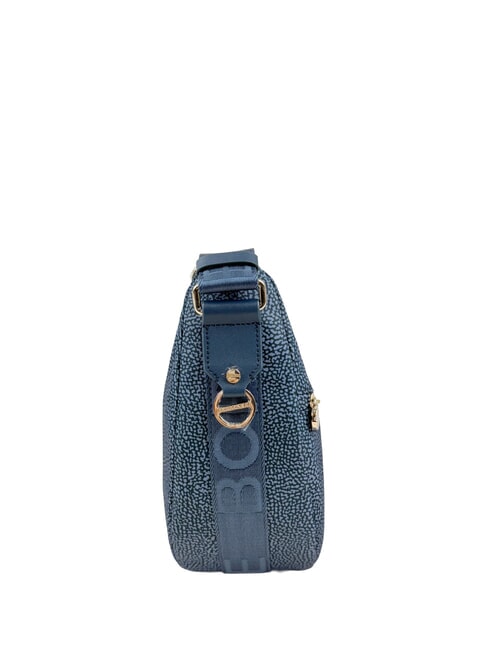 LUNA BAG MIDDLE ECO LINE Torba na ramię niebieski lapis - Torby damskie