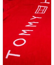 TOMMY HILFIGER TH MAXI LOGO Ręcznik plażowy z frotte bawełnianej - Akcesoria podr&oacute;żne
