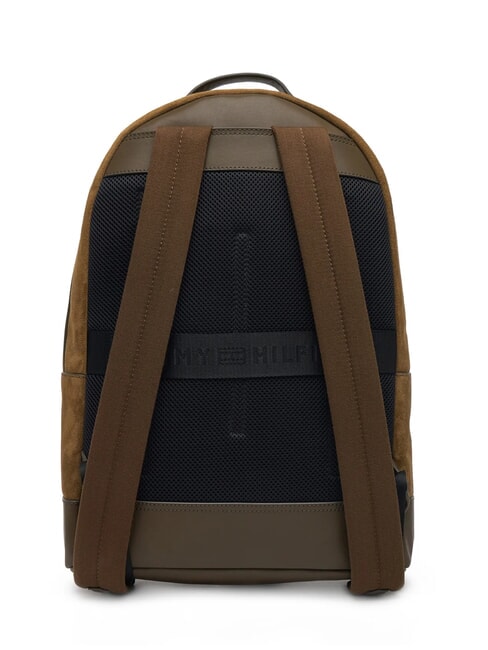 TH CASUAL SUEDE Plecak sk&oacute;rzany na laptopa 15" nadmorski szarobrązowy - Plecaki na laptopa do pracy