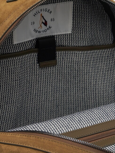 TH CASUAL SUEDE Plecak sk&oacute;rzany na laptopa 15" nadmorski szarobrązowy - Plecaki na laptopa do pracy