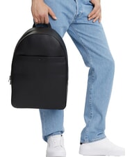 TOMMY HILFIGER TH CORP Plecak na laptopa 15,6" czarny - Plecaki na laptopa do pracy - 5