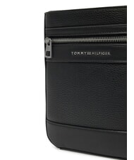 TOMMY HILFIGER TH CENTRAL Mała płaska torba czarny - Torby na ramię męskie - 3