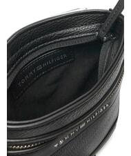 TOMMY HILFIGER TH CENTRAL Mała płaska torba czarny - Torby na ramię męskie - 6