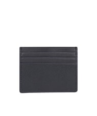TOMMY HILFIGER TH BUSINESS Płaskie etui na karty ze sk&oacute;ry saffiano - Portfele męskie