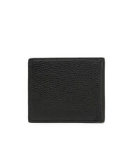 TOMMY HILFIGER TH MONOGRAM Portfel sk&oacute;rzany z portmonetką czarny - Portfele męskie - 3
