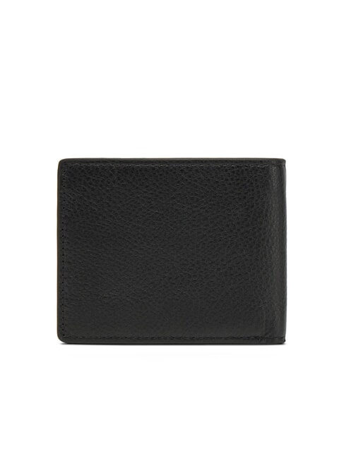 TH MONOGRAM MINI Portfel sk&oacute;rzany czarny - Portfele męskie