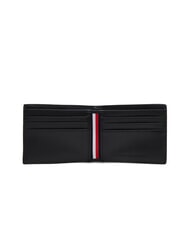 TOMMY HILFIGER TH CORP 6-centymetrowy sk&oacute;rzany portfel - Portfele męskie