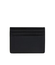 TOMMY HILFIGER TH BUSINESS Płaskie etui na karty ze sk&oacute;ry saffiano czarny - Portfele męskie - 2