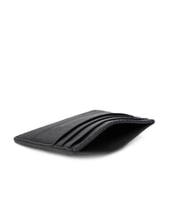 TOMMY HILFIGER TH BUSINESS Płaskie etui na karty ze sk&oacute;ry saffiano czarny - Portfele męskie - 3