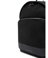TOMMY HILFIGER TH Plecak nylonowy czarny - Plecaki na laptopa do pracy - 3