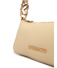 LOVE MOSCHINO JEWEL Mała torba na ramię masło - Torby damskie - 3