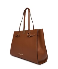LOVE MOSCHINO SOFT SCULPT Torba na zakupy na ramię SK&Oacute;RA - Torby damskie - 2