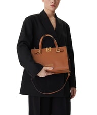 LOVE MOSCHINO SOFT SCULPT Torebka z paskiem na ramię SK&Oacute;RA - Torby damskie - 5