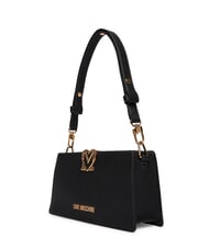 LOVE MOSCHINO SOFT SCULPT Torba na ramię Czarny - Torby damskie - 2
