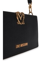 LOVE MOSCHINO SOFT SCULPT Torba na ramię Czarny - Torby damskie - 3