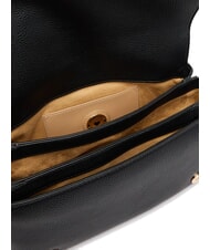 LOVE MOSCHINO JEWEL Torba na ramię z klapką Czarny - Torby damskie - 6