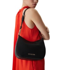 LOVE MOSCHINO JEWEL Torba na ramię Czarny - Torby damskie - 5