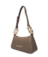 LOVE MOSCHINO JEWEL Mała torba na ramię błoto - Torby damskie - 2
