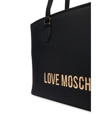 LOVE MOSCHINO BOLD LOVE Torba na zakupy na ramię Czarny - Torby damskie - 3