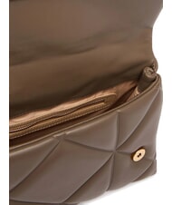 LOVE MOSCHINO EMBOSSED Torba akt&oacute;wka z paskiem na ramię błoto - Torby damskie - 6