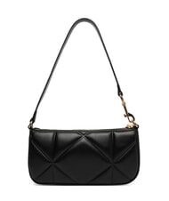 LOVE MOSCHINO EMBOSSED Mała torba na ramię Czarny - Torby damskie - 4