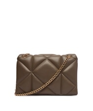 LOVE MOSCHINO EMBOSSED Torba na ramię z możliwością konwersji błoto - Torby damskie - 3