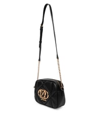 LOVE MOSCHINO EMBOSSED Torba na aparat fotograficzny Czarny - Torby damskie - 4