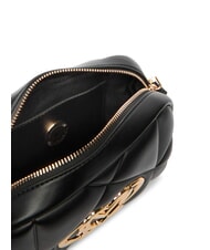 LOVE MOSCHINO EMBOSSED Torba na aparat fotograficzny Czarny - Torby damskie - 6