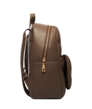 LOVE MOSCHINO EMBOSSED Plecak z kieszenią błoto - Torby damskie - 3