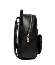 LOVE MOSCHINO EMBOSSED Plecak z kieszenią Czarny - Torby damskie - 3
