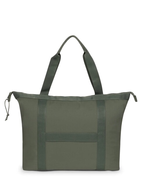 TRAVEL TOTE Torba na laptopa 16" monotonny khaki - Torby damskie