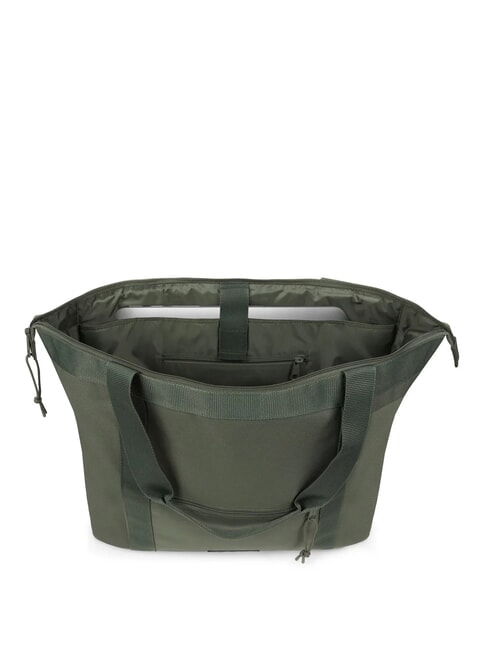 TRAVEL TOTE Torba na laptopa 16" monotonny khaki - Torby damskie