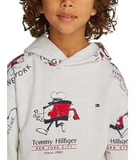 TOMMY HILFIGER TH KIDS Bluza z kapturem śnieżnobiały wrzos - Bluzy dziecięce - 3
