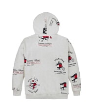 TOMMY HILFIGER TH KIDS Bluza z kapturem śnieżnobiały wrzos - Bluzy dziecięce - 5