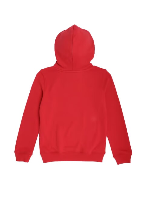 TH KIDS Bluza z kapturem z haftowaną flagą podstawowy czerwony - Bluzy dziecięce