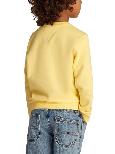 TH KIDS Bluza z okrągłym dekoltem i nadrukiem trawa cytrynowa - Bluzy dziecięce
