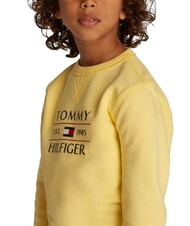 TOMMY HILFIGER TH KIDS Bluza z okrągłym dekoltem i nadrukiem trawa cytrynowa - Bluzy dziecięce - 3