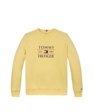 TOMMY HILFIGER TH KIDS Bluza z okrągłym dekoltem i nadrukiem trawa cytrynowa - Bluzy dziecięce - 4