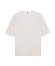 TOMMY HILFIGER TH KIDS Luźny kr&oacute;j, koszulka z kr&oacute;tkim rękawem biały - Koszulka dziecięca - 5