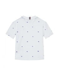 TOMMY HILFIGER TH KIDS Koszulka bawełniana z nadrukami - Koszulka dziecięca