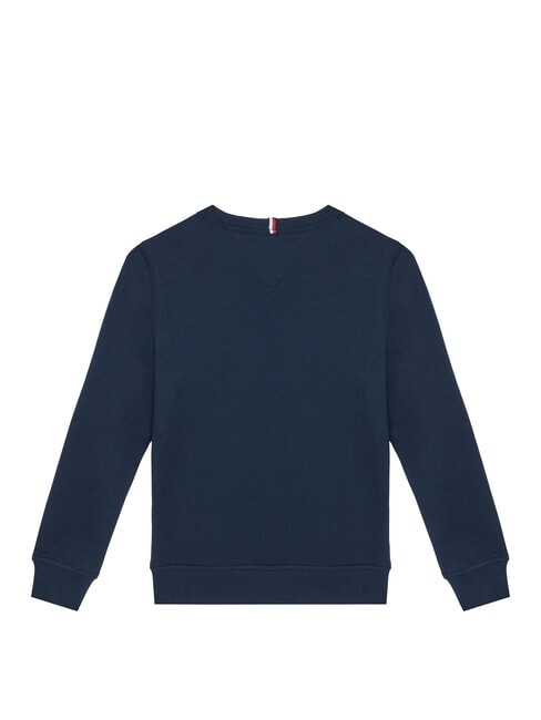 TH KIDS Bluza z okrągłym dekoltem i naszywką z logo ciemna noc granatowa - Bluzy dziecięce