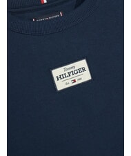 TOMMY HILFIGER TH KIDS Bluza z okrągłym dekoltem i naszywką z logo ciemna noc granatowa - Bluzy dziecięce - 3