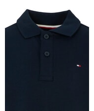 TOMMY HILFIGER TH KIDS Koszulka polo dziecięca z kr&oacute;tkim rękawem ciemna noc granatowa - Koszulka dziecięca - 3