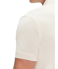 TOMMY HILFIGER 1985  Polo o dopasowanym kroju płatek kości słoniowej - Polo męskie - 4