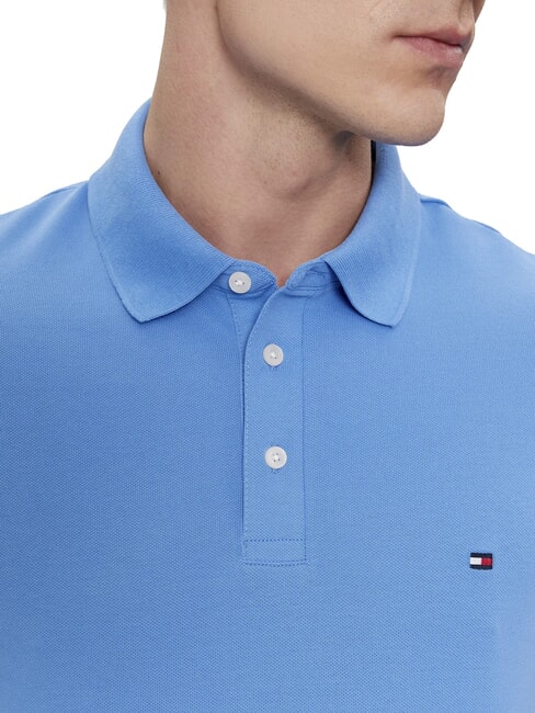 1985  Polo o dopasowanym kroju niebieski czar - Polo męskie