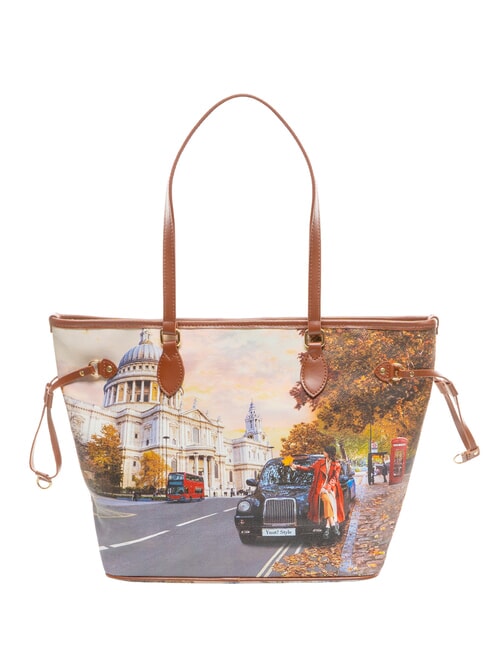 YESBAG Duża torba na zakupy Turysta z Londynu - Torby damskie