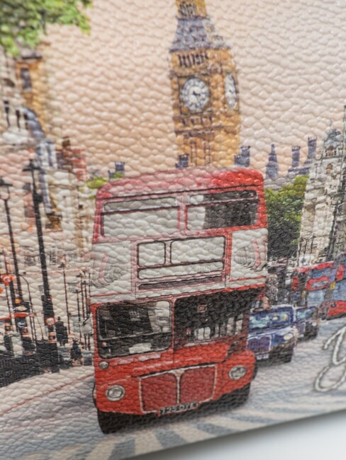 YESBAG Kuferek na kosmetyki Tęcza Londynu - Kosmetyczka